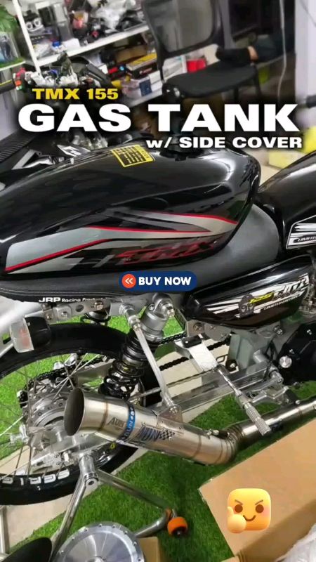 check out motorparts shop Fuel tank with side cover & Cap for Tmx155 heavy Duty #HugotSaShopee #shopeeVideo #ShopeePHPaydaySale #freecoinssashopee #ph