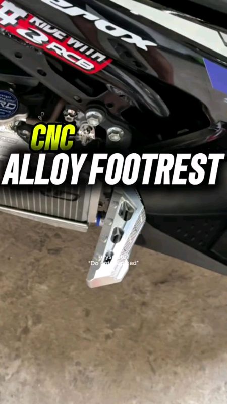 #CNC #FOOTREST