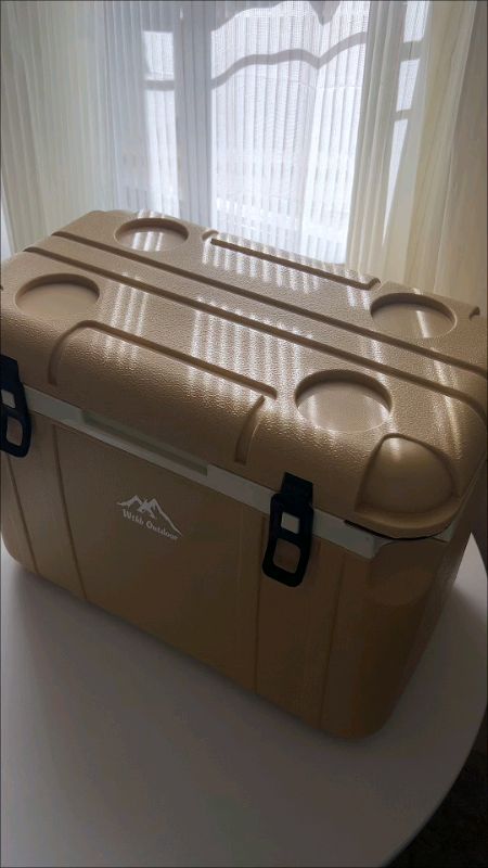 #Camping Cooler Box – Large Capacity Waterproof Ice Chest for Picnic & BBQ#MasMurasaShopee #FreeCoinsinShopeeVideo