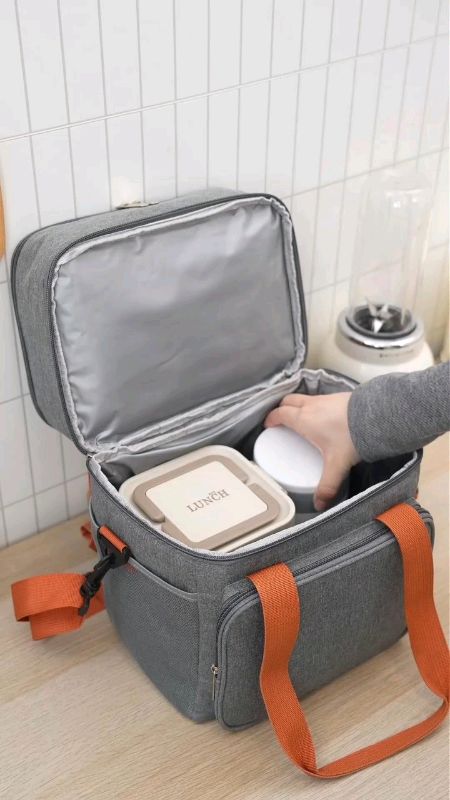 The best type of thermal bag⭐#thermalbag #lunchbag #thermal #cooler #insulation #doublelayer #bag #picnic #MasMuraSaShopee #trending #viral #sale