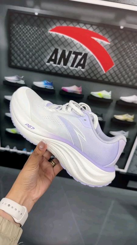 #ANTA TRAVEL PG 7 women sports running shoes mesh breathable lightweight#travelPG7#sportsrunningshoes#meshbreathable#LIGHTWEIGHT #fyp#masmurasashopee✅