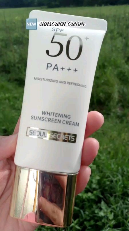 Check out [NEW] Seoul Secrets Whitening Sunscreen SPF 50 PA+++ | Luxury Broad Spectrum UVA/UVB Protection Adva #freeccoinshopeevideo