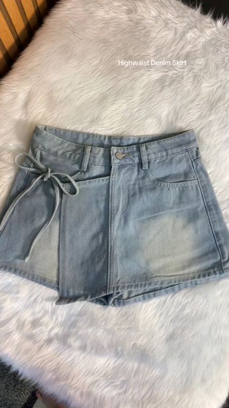 #denimskirt#fyp#short