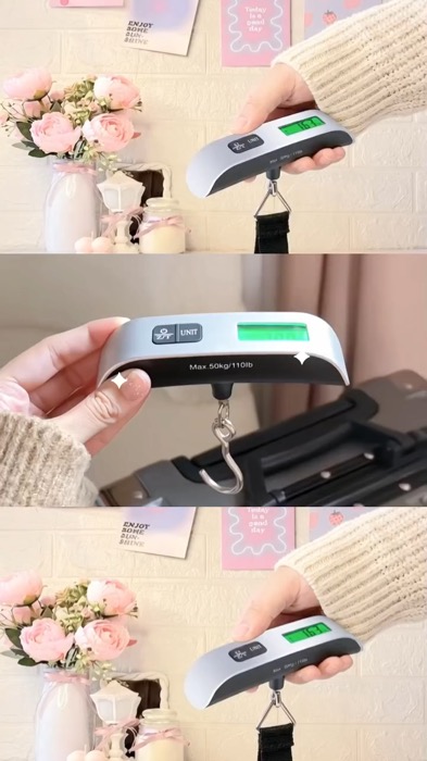 ￼Portable Digital Luggage Scale #MasMuraSaShopee #fyp #trending #bilina #scale #luggagescale