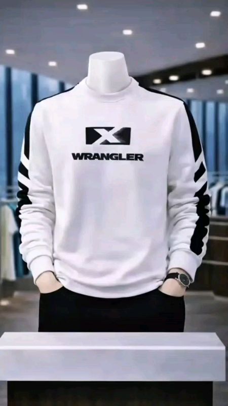 A.One Korean Trendy printing Sweatshirts for Men high quality Crew Neck Pullover For Women Casual