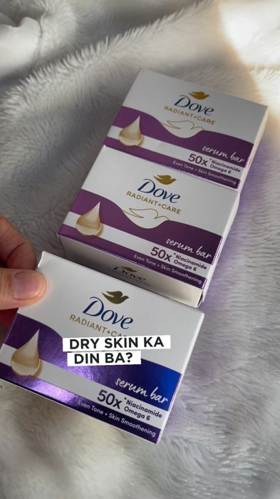 Glowing ang akin mo mabango kapa #doveserumbar #dovesoap