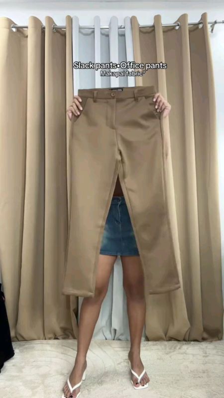 slacks pants women formal men strechable trouser pants #FreeCoinsInShopeeVideo #ShopeePHPaydaySale #MasMuraSaShopee #slacks #pants #trouser