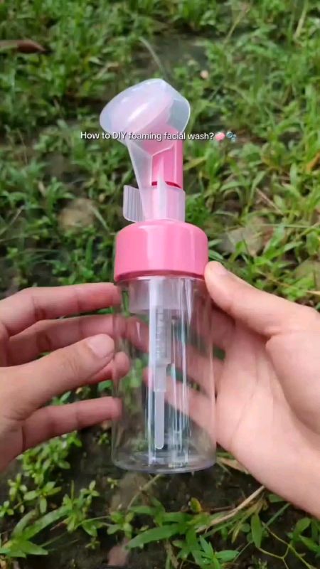 Pressure facial cleanser foaming device Shampoo hand sanitizer bottle foam bottle#buynow