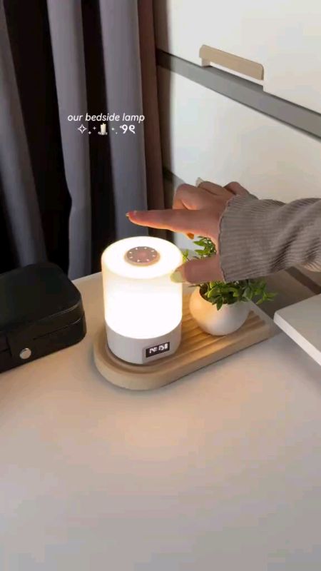 #LED #Night #Light #Bedside #Lamp#Desk #Lamp  #aesthetic #things #Bedroom#gift #ideas