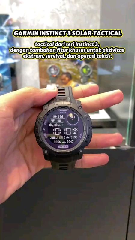 #Garmin instinct 3, solar powered alphine limited edition outdoors fitness#INSTINCT3#SOLARPOWERED #OUTDOORFITNESS #FYP#ALPHINE#MASMURASASHOPEE #💯✅