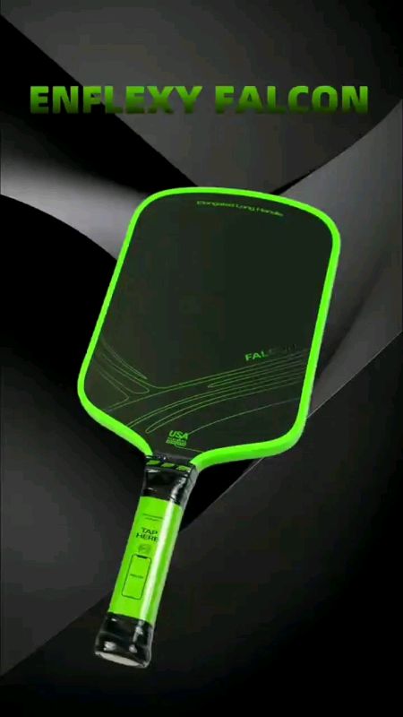 Enflexy Falcon New Model Pickleball Paddle Long Handle #enflexy #sports #pickleball #paddle #racket #MasMuraSaShopee #newtech #trending