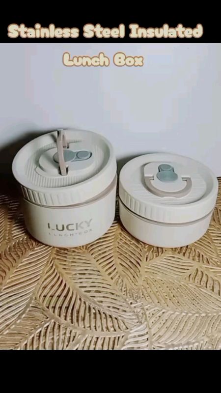 #lunchbox #luckylunchbox #insulatedlunchbox #thermallunchbox #stainlesslunchbox #foryou