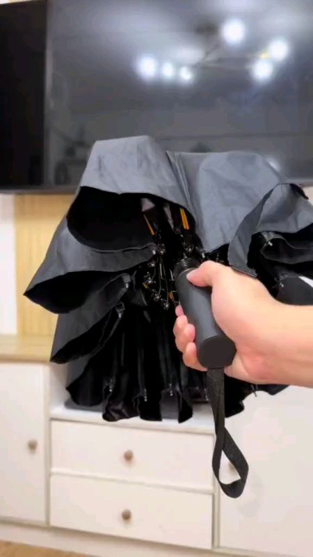 【High-Quality】24Bones Automatic Umbrella Windproof Anti-UV Sunscreen Large Umbrella Folding Sunshade#checkoutna