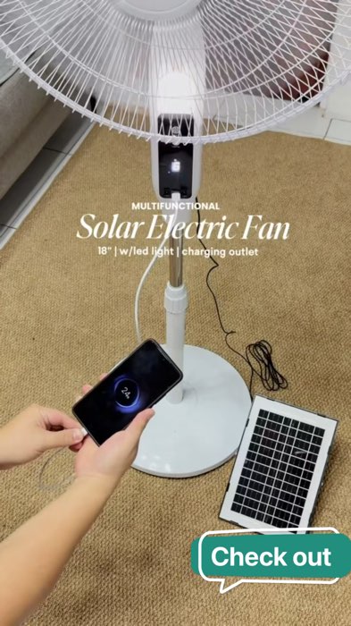 Solar Fan #solar #trend #video #trending #shopee #MasMuraSaShopee #viral #FreeCoinsInShopeeVideo #ShopeePHPaydaySale #fyp #HugotSaShopee #quality