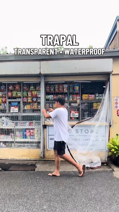 #trapal #tarpulin #trapaltransparent #transparenttrapal #freecoins #MasMuraSaShopee
