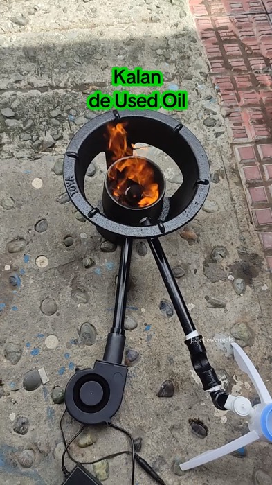 TOYA Kalan De Used Oil Blower Fan For Kalan Used Oil Kalan De Mantika Used Oil Stove Blue Flame Check out now #MasMuraSaSashopee #shopeecoins #kalan