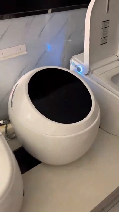 #intelligentsmartceramictoilet #newdesign #eggshapedwatercloset  #automaticwashingbathroom