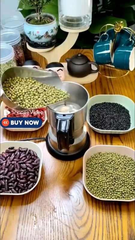 #Electric Coffee Bean Grinder Stainless Steel Milling Machine