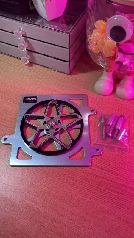 CNC Radiator Cover Spinner Honda Click 125i/150i 3D Star Spinner ADV 150 Radiator Cover#HugotSaShopee #MasMuraSaShopee #highlights #fyp #affordable