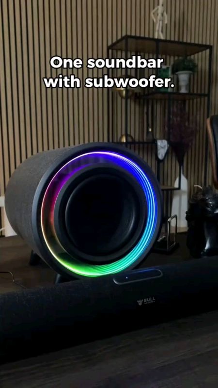 #BullAudio #AURA #Bluetooth #Soundbar #Wireless #SubwooferSpeaker #W/ #RGB #LightsLedIndicator#💯✅❤️ #fyp #freecoinsInShopeevideo #MASMURASASHOPEE