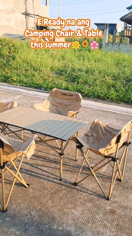 Perfect for Summer Adventure #campingchair #campingtable #camping