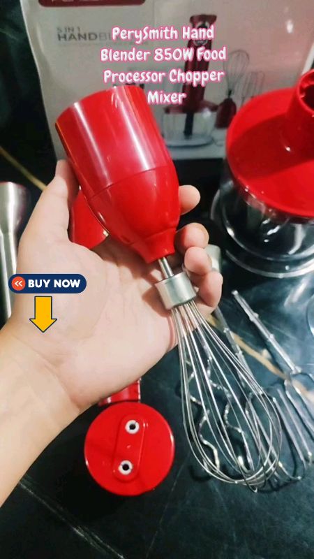 PerySmith Hand Blender #foodprocessor #chopper #mixer #perysmith #handblender #kitchenaccessories #musthave #MasMuraSaShopee#fyp #shopeeVideo#buynow