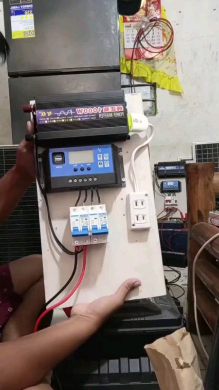 Solar Power Inverter Kit ✅#musthave #greatfinds #MasMuraSaShopee #fypage #xtracommision #fyp