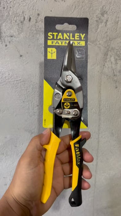 ￼STANLEY Aviation Snips FATMAX – Left, Straight & Right Cutting #constructiontools #diytools #toolsph #aviationsnips #StanleyFATMAX