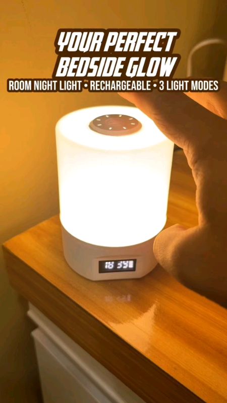 Bedside Night Lamp 3 Color Touch Dimming Light. #MasMuraSaShopee #FreeCoinsInShopeeVideo #ShopeePHPaydaySale #WishlistMoSagotKo #viral #fyp