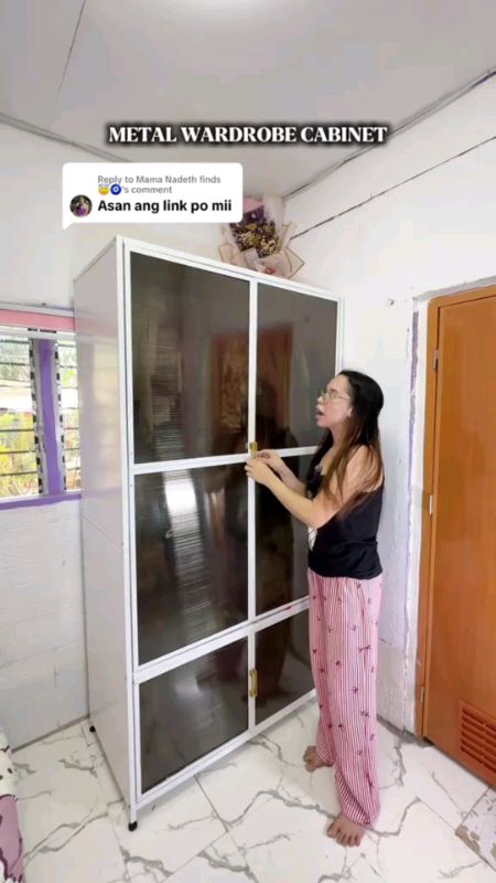 #steelwardrobe #metalcabinet #metalwardrobe #FreeCoinsInShopeeVideo