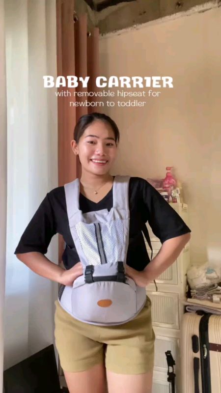 【In Stock】3 In 1 Baby Carrier With Hip Seat Detachable Baby Carrier Hip Seat Carrier For 0-36 Months#3in1BABYCARRIERWITHHIPSEATDETACHABLE