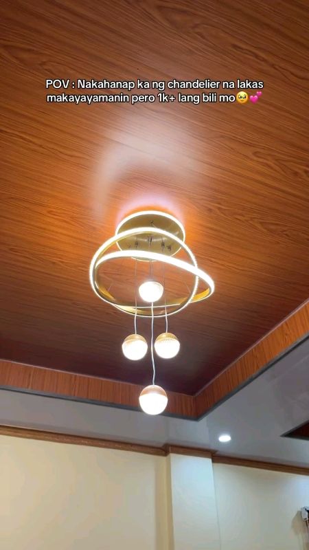 Chandelier Modern Dining Room Bedroom Lamp Decorative light Round Dining Table Bar Lamp Room Lamp#trend #ShopeePHPaydaySale #MasMuraSaShopee #FreeCoin