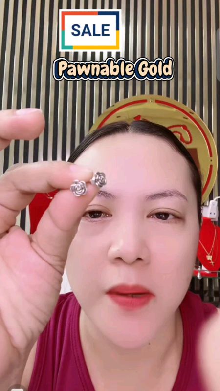 #whitegold #gold #18k #pawnable #freecoinsinshopeevideo #masmurasashopee #shopeePhpaydaysale #hugotsashopee #viral #trending #shopeefinds