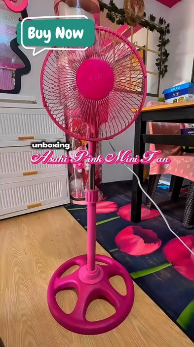 ￼Asahi LS 9005 Mini Stand Fan 9 inches#Masmurasashopee #Freecoinsinshopeevideo #trending #HugotSaShopee #shopee #buynow