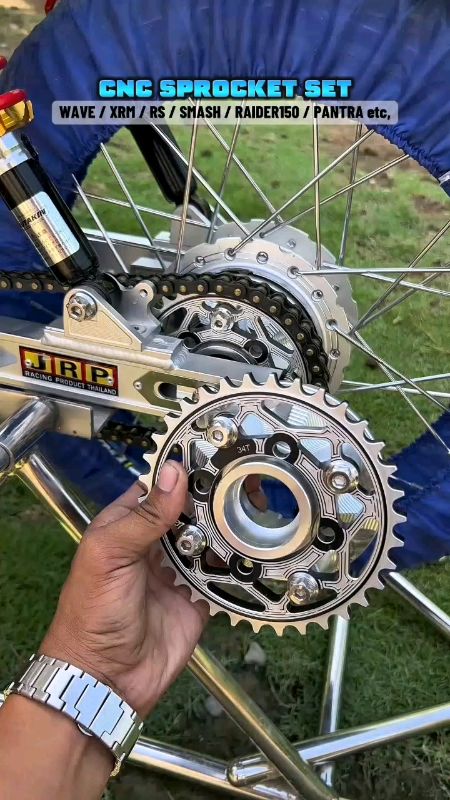 #alloy#sprocket cnc 415h for (raider150fi/carb/wave125/wave100)#shopeephPaydaySale#FreeCoinsInshopeeVideo #hugotSaShopee #MasMuraSaShopee