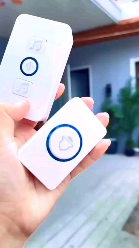 Wireless Doorbell Smart Home Door Bell Waterproof With 62 Ringtones Hole Free Installation For Home#MasMuraSaShopee #FrerCoinsInshopeeVideo
