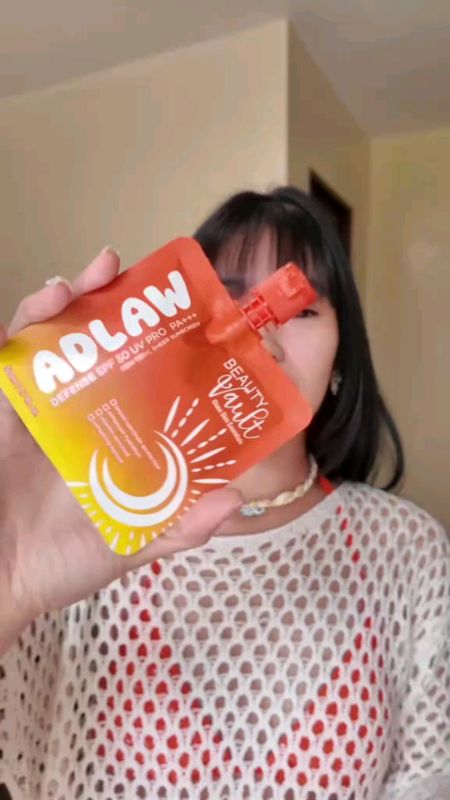 Beauty Vault ADLAW Defense SPF 50 UV Pro PA+++ Non Toxic Sheer Sunscreen #beautyvault #sunscreen #beautyvaultsunscreen #spf50 #sunscreenspf50 #fyp