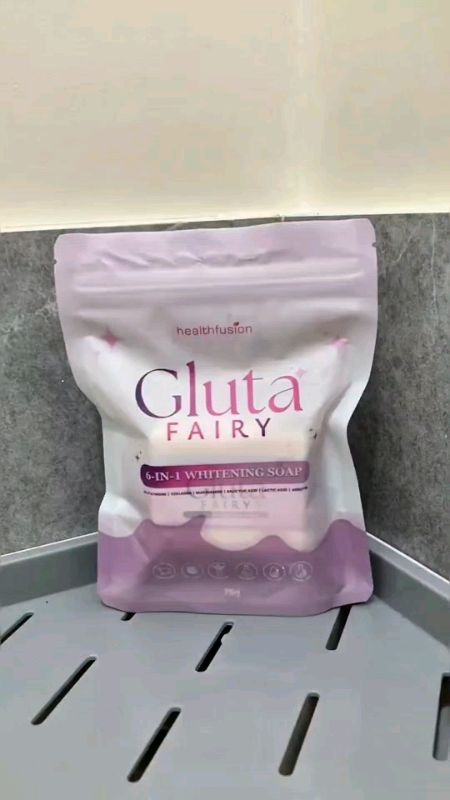 GLUTA FAIRY Soap 6 in 1 Whitening | Glutathione, Collagen, Niacinamide, AHA, BHA, Arbutin#fyp #MasMuraSaShopee #FreeCoinsInShopeeVideo
