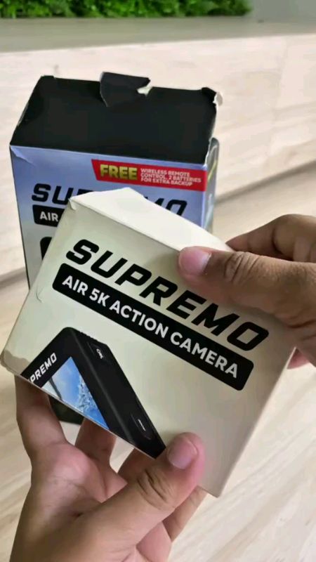 Bundle Supremo Air 5K Action Camera +PACIFIC GEARS Chest Mount Harness (Fits All GoPro)  Black#trending #viralvideo #legit #checkoutna #murana #bilina