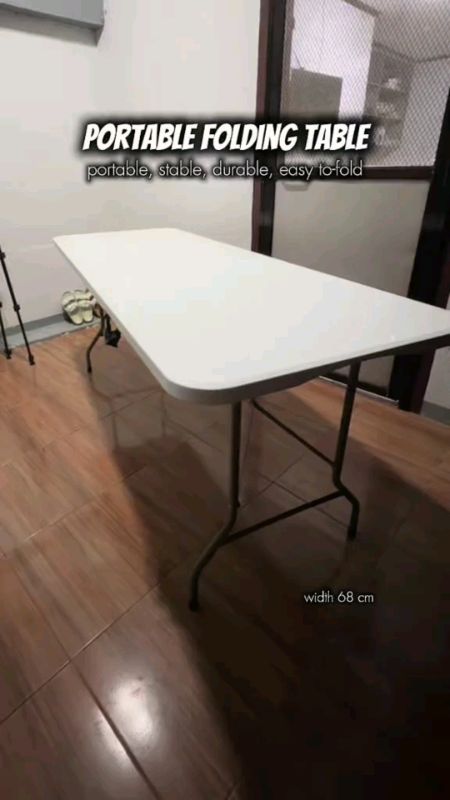 Heavy Duty Folding Table. #WishlistMoSagotKo #HugotSaShopee #ShopeePHPaydaySale #FreeCoinsInShopeeVideo #MasMuraSaShopee