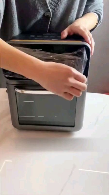 YOWXXI SMART LCD AIR FRYER 16L MICROWAVE BAKING LARGE CAPACITY ..#BUYNOW ..#MASMURASASHOPEE ..#FREECOINSINSHOPEEVIDEO