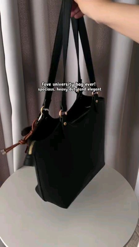 perfect bag for college students🖤 #bag #mossdom