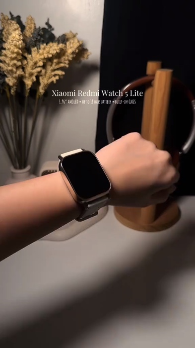￼XIAOMI REDMI WATCH 5 LITE | 1.96" AMOLED #MasMuraSaShopee #FreeCoinsInShopeeVideo #ShopeePhPaydaysale #fyp