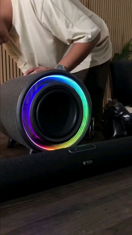 #BullAudio #AURA #Bluetooth #Soundbar #Wireless #SubwooferSpeaker #W/ #RGB #LightsLedIndicator#💯✅❤️ #fyp #freecoinsInShopeevideo #MASMURASASHOPEE