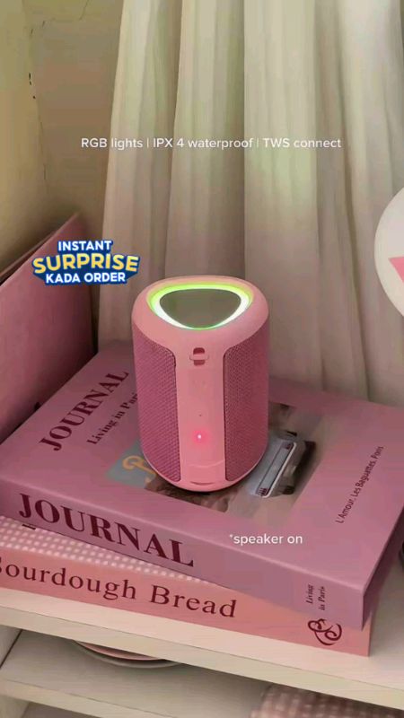 #masmurasashopee #hugotsashopee #fyp #trending #viralROBOT RB120 Waterproof Bluetooth Speaker IPX4 RGB Lights Stereo Bass Portable Wireless