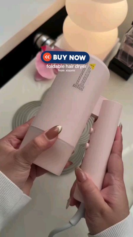 Xiaomi mi portable 1600w negative ion hair dryer H101 dual protection #affordable #freecoinsinvideoshopee