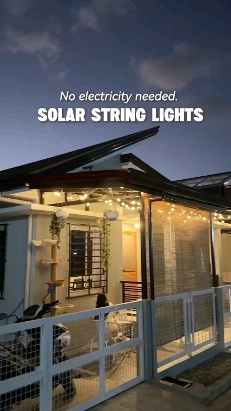Solar Light buy 1 take 1 Solar Light Outdoor Waterproof ST38/G40 String Lights at 62% off!#HugotSaShopee #solarlights #solar #OUTDOOR #waterproof