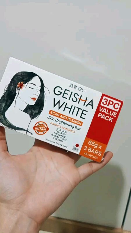 geisha white brightening soap #shopeeaffiliate #brighteningsoap #geishawhite