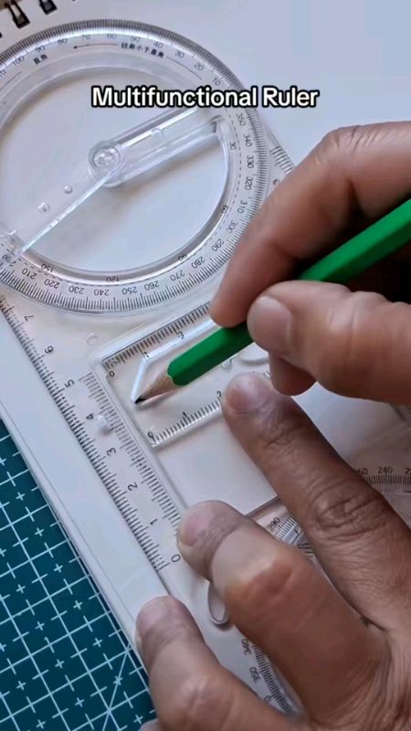 #multifunctionalruler #ruler #rotatingruler #stationery #MasMuraSaShopee #fyp #viral