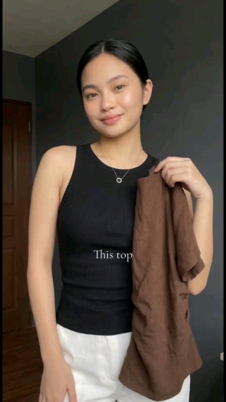 Cotton Round Neck Top #buynow #MasMuraSaShopee #FreeCoinsinShopeeVideo